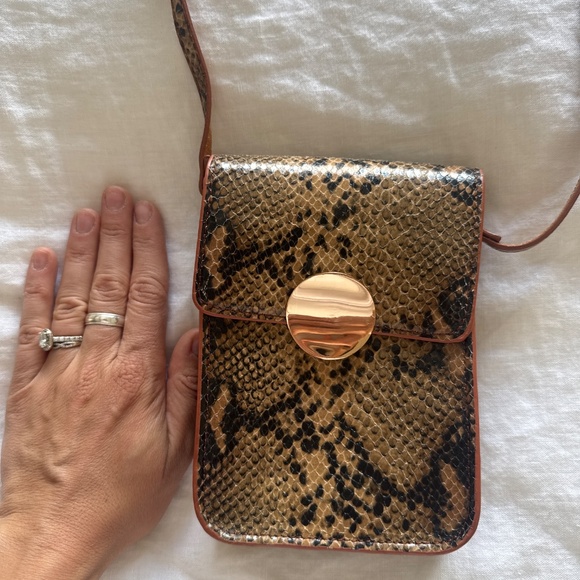Nordstrom Snake Python Crossbody Bag - Picture 7 of 7